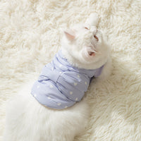 HKM-6013629 Thickened Flannel Vest for Kittens and Puppies - Available in Purple, Orange, Pink