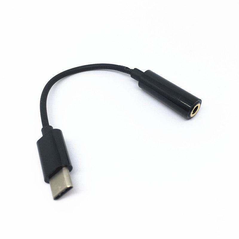 HKM-601363 TYPE-C to 3.5mm Audio Adapter Cable, 10cm Length, High-Purity Oxygen-Free Copper