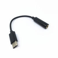 HKM-601363 TYPE-C to 3.5mm Audio Adapter Cable, 10cm Length, High-Purity Oxygen-Free Copper