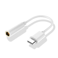 HKM-601363 TYPE-C to 3.5mm Audio Adapter Cable, 10cm Length, High-Purity Oxygen-Free Copper