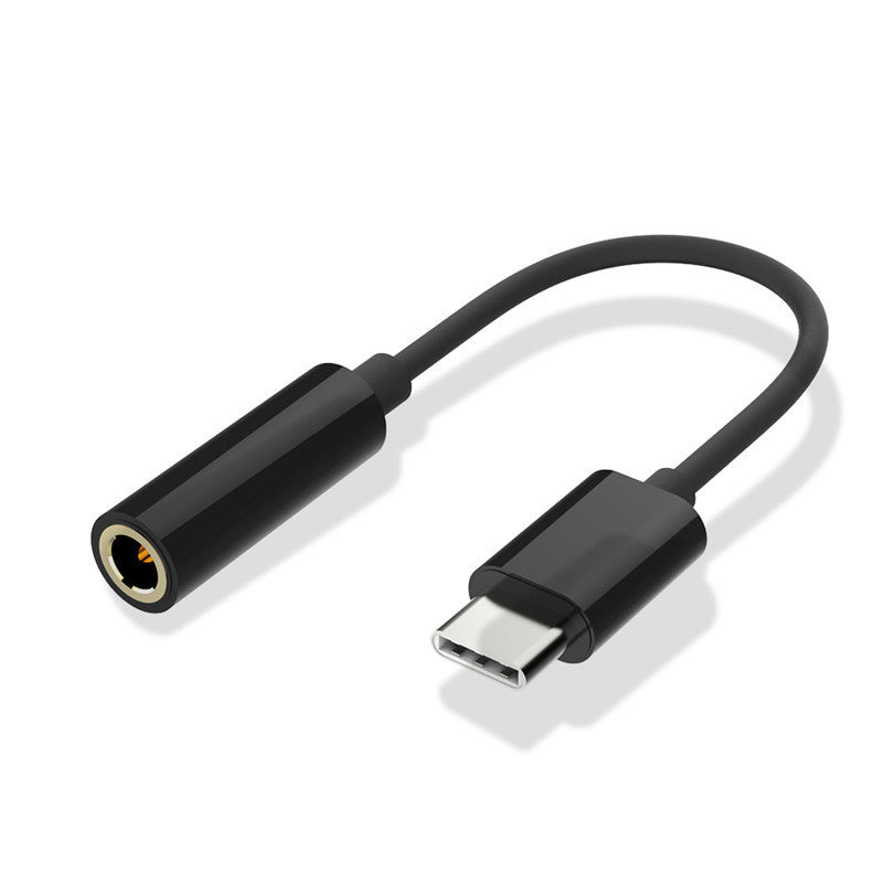 HKM-601363 TYPE-C to 3.5mm Audio Adapter Cable, 10cm Length, High-Purity Oxygen-Free Copper