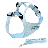 HKM-6014525 Japanese Style Cat Chest Harness with Traction Rope - Durable Polyester, Available in S, M, L Sizes
