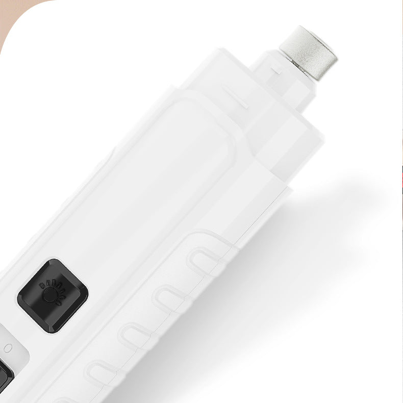HKM-6016829 Rechargeable Pet Nail Polisher with 4 LED Lights for Medium and Large Dogs and Cats