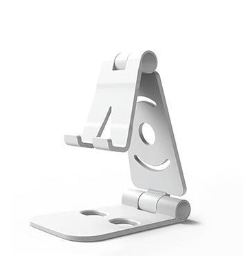 HKM-601683 Adjustable Multi-Function Mobile Phone Desktop Stand - Foldable for Live Video and Convenience