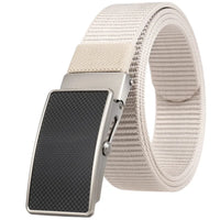 HKM-601683 Nylon Braided Men's Roller Buckle Belt - Model LY36-23553-1