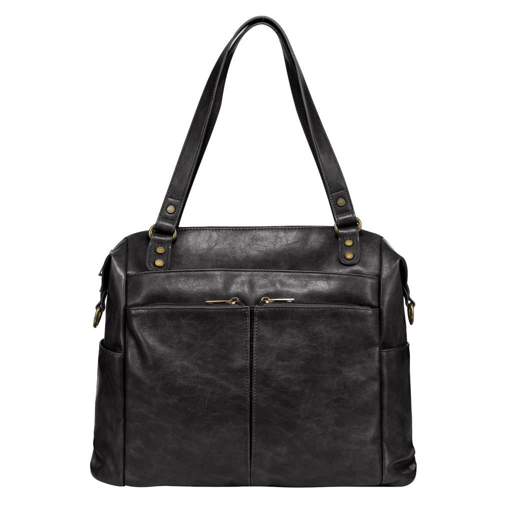 HKM-601683 Stylish PU Leather Tote Bag for Women - Large Capacity Shoulder Handbag for Office and Daily Use