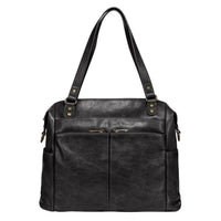 HKM-601683 Stylish PU Leather Tote Bag for Women - Large Capacity Shoulder Handbag for Office and Daily Use