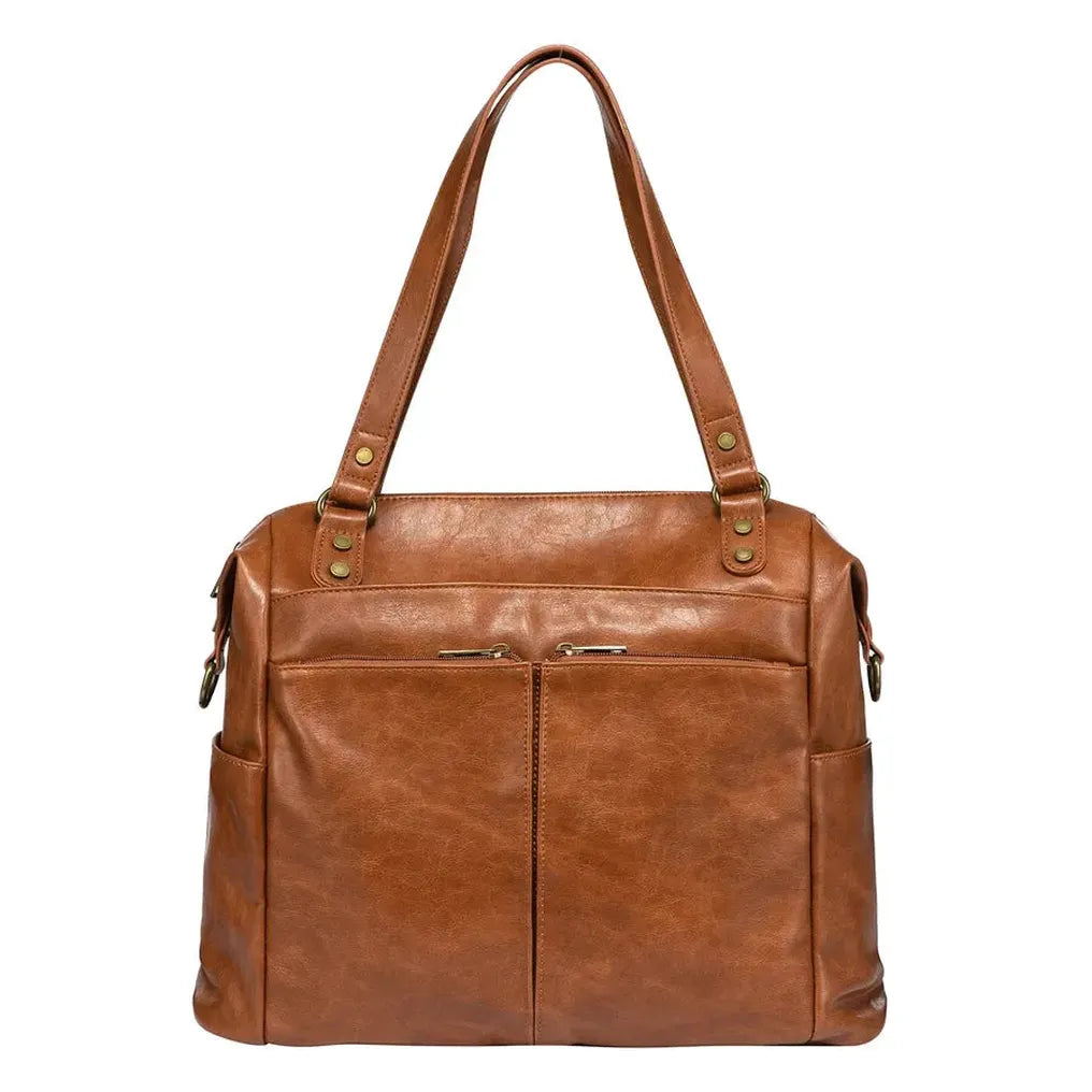 HKM-601683 Stylish PU Leather Tote Bag for Women - Large Capacity Shoulder Handbag for Office and Daily Use