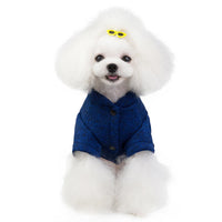 HKM-6017213 Casual Knit Sweatshirt for Pets in Green, Wine Red, and Blue - Various Sizes Available