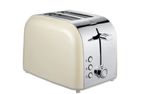 HKM-601875 Stainless Steel 2-Slice Electric Sandwich Toaster with Smart Features