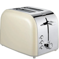 HKM-601875 Stainless Steel 2-Slice Electric Sandwich Toaster with Smart Features