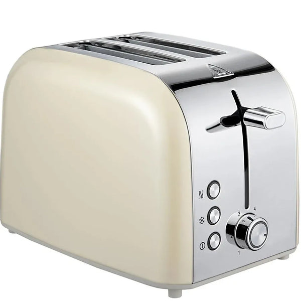 HKM-601875 Stainless Steel 2-Slice Electric Sandwich Toaster with Smart Features