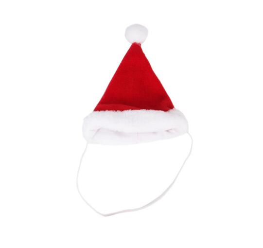 HKM-6019389 Small Christmas Pet Tiara with Rabbit Hair and Cotton Headband