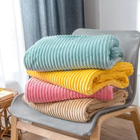 HKM-601939 Solid Flannel Sheet Set in Soft Polyester Fiber for Comfortable Sleep