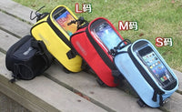 HKM-602003 Bicycle Frame Bag for IPhone - PVC Mobile Phone Holder, Multiple Sizes Available