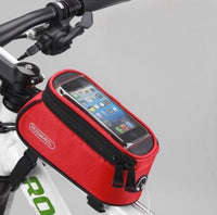 HKM-602003 Bicycle Frame Bag for IPhone - PVC Mobile Phone Holder, Multiple Sizes Available