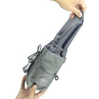 HKM-6021053 Multifunctional Oxford Cloth Pet Training Snack Bag - Dark Grey, Dark Blue, Denim Blue, Coral Powder, Soft Waist Satchel