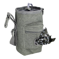 HKM-6021053 Multifunctional Oxford Cloth Pet Training Snack Bag - Dark Grey, Dark Blue, Denim Blue, Coral Powder, Soft Waist Satchel