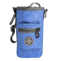 HKM-6021053 Multifunctional Oxford Cloth Pet Training Snack Bag - Dark Grey, Dark Blue, Denim Blue, Coral Powder, Soft Waist Satchel