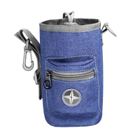 HKM-6021053 Multifunctional Oxford Cloth Pet Training Snack Bag - Dark Grey, Dark Blue, Denim Blue, Coral Powder, Soft Waist Satchel