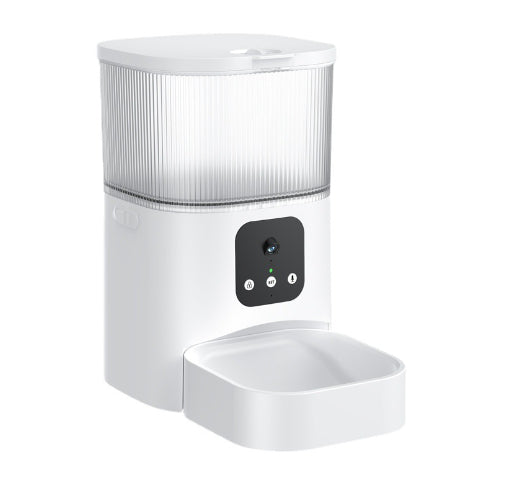 HKM-6022589 Smart Pet Feeder with Real-time Voice and Video, 3L Capacity, WiFi Connection, for Cats and Dogs