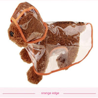 HKM-6022973 Durable Plastic Pet Raincoat for Small Dogs