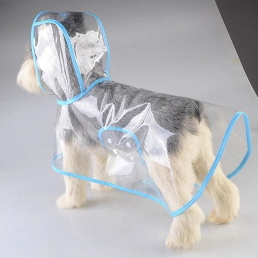 HKM-6022973 Durable Plastic Pet Raincoat for Small Dogs