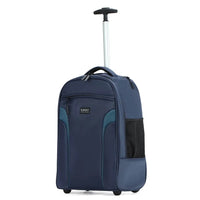 HKM-602451 18 Inch Travel Trolley Laptop Backpack with Wheels for Men - Custom Logo Outdoor Fabric