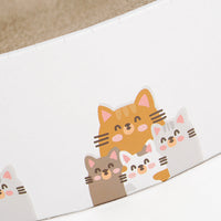 HKM-6024765 Disc Cat Scratching Board - White Panda, Corrugated Paper, 38.5x38.5x11cm