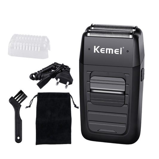 HKM-602643 Rechargeable Electric Shaver with Strong Power for Men - Model KM-1102