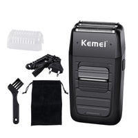 HKM-602643 Rechargeable Electric Shaver with Strong Power for Men - Model KM-1102