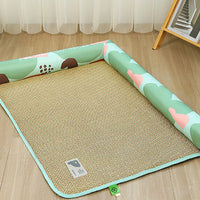 HKM-6028605 Cool Vine Mat Ice Cushion for Pets - Geometric, Cartoon Designs, Multiple Sizes Available