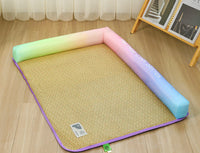 HKM-6028605 Cool Vine Mat Ice Cushion for Pets - Geometric, Cartoon Designs, Multiple Sizes Available
