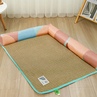 HKM-6028605 Cool Vine Mat Ice Cushion for Pets - Geometric, Cartoon Designs, Multiple Sizes Available