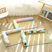 HKM-6028605 Cool Vine Mat Ice Cushion for Pets - Geometric, Cartoon Designs, Multiple Sizes Available