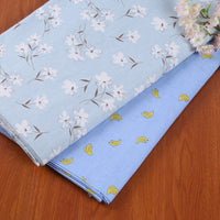 HKM-602963 Cotton Hemp Blend Fabric in Garden Style featuring Botanical Prints - Magnolia and Other Colors, 155cm Width