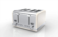 HKM-603027 4-Slice Automatic Pop-Up Toaster with Electroplated Design for Home Use