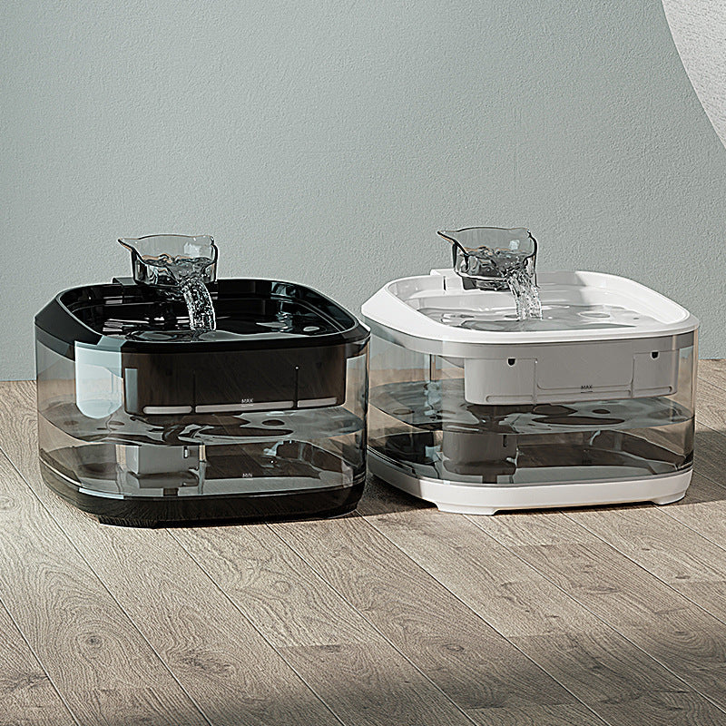HKM-6030397 Automatic Circulating Filtration Pet Water Fountain - Large Capacity for Dogs and Cats
