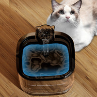 HKM-6030397 Automatic Circulating Filtration Pet Water Fountain - Large Capacity for Dogs and Cats