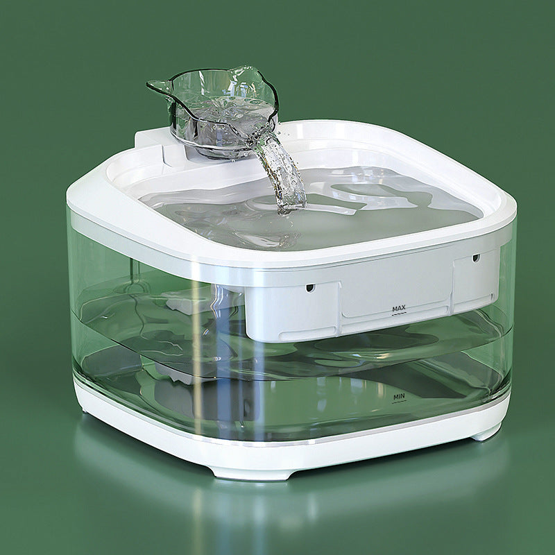 HKM-6030397 Automatic Circulating Filtration Pet Water Fountain - Large Capacity for Dogs and Cats