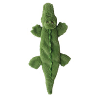 HKM-6031805 Durable Squeaky Crocodile Dog Toy for Aggressive Chewers - Stuffing-Free Plush Interactive Design