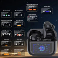 HKM-603283 YX30 True Wireless ANC Earbuds – Waterproof Sports Headset with Microphone for Phone and Running