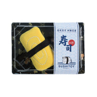 HKM-6032957 Cat Sushi Toy with Catnip, Bite-Resistant Soft Velvet - Sweet Shrimp & Tamago Styles