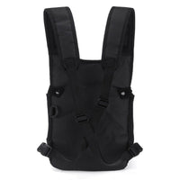 HKM-6036541 Foldable Canvas Pet Backpack with Mesh Design - Multi-Color Options Available