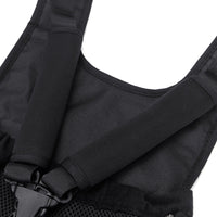 HKM-6036541 Foldable Canvas Pet Backpack with Mesh Design - Multi-Color Options Available