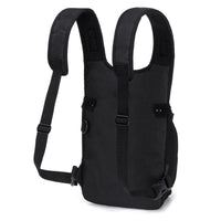 HKM-6036541 Foldable Canvas Pet Backpack with Mesh Design - Multi-Color Options Available