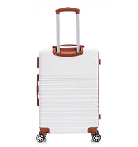 HKM-603667 Lightweight ABS 3-Piece Carry-On Luggage Set for Business Travel
