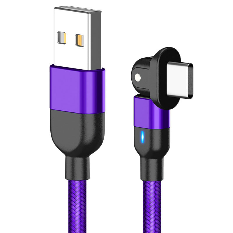 HKM-603667 Three-in-One Magnetic Type-C Data Charging Cable for Fast Mobile Charging