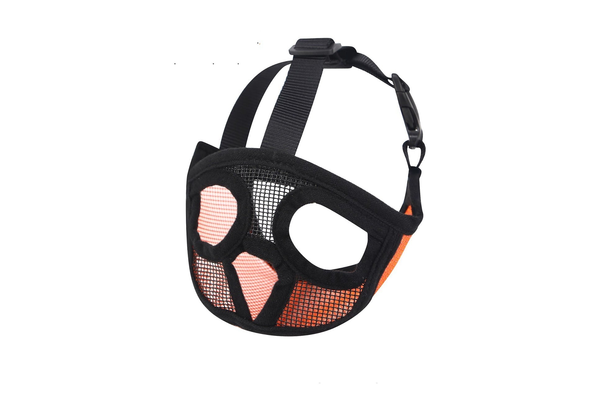 HKM-6039741 Breathable Dog Muzzle for Small Breeds - Adjustable and Comfortable for Barking Prevention and Safety