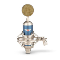 HKM-604115 Wireless External Microphone for Mobile Live Streaming with Shock Mount and Aluminum Box